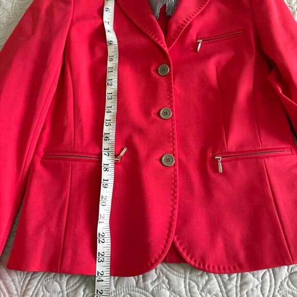 MARC AUREL Women's Blazer Jacket Hot Pink Size M - Picture 11 of 14